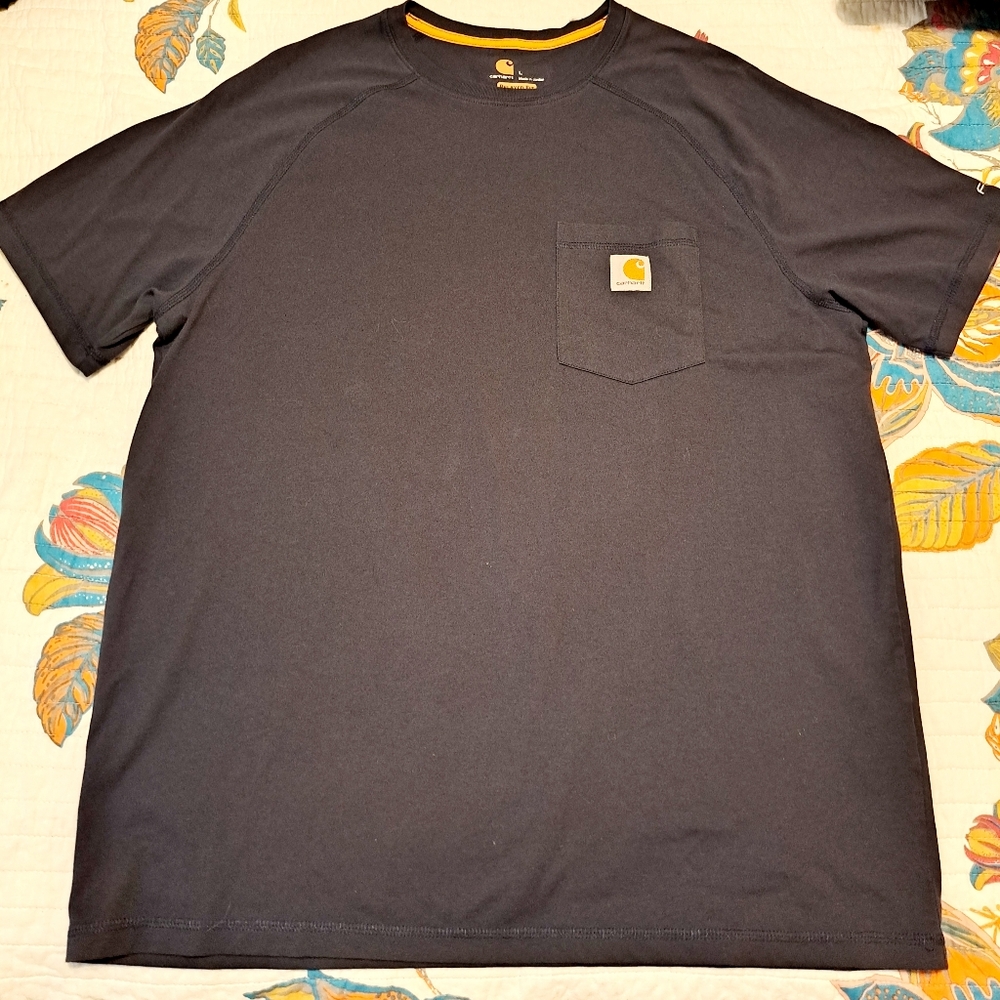 Carhartt Men's Force Relaxed Fit Midweight Short-Sleeve Pocket T-Shirt Size L